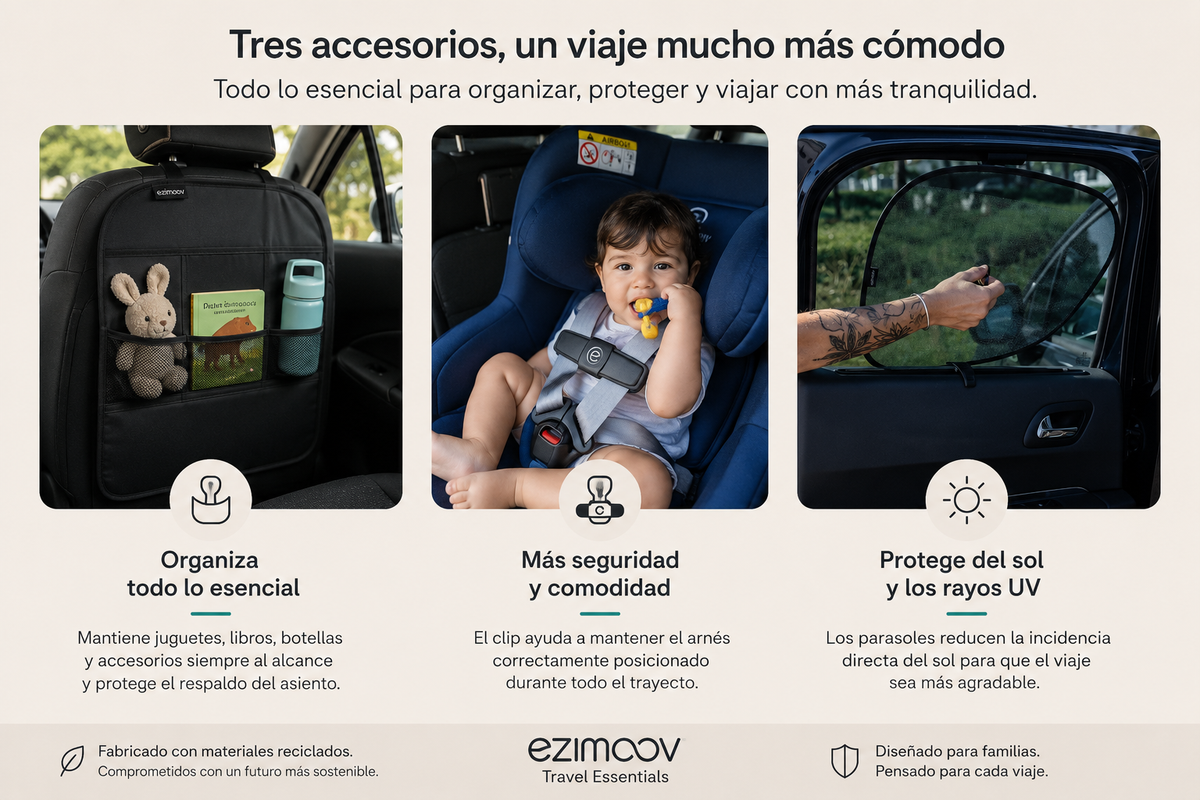Kit esencial para viajar con niños