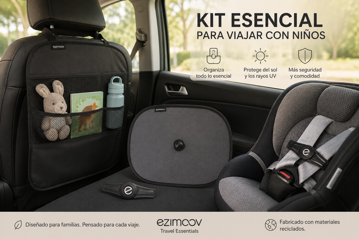Kit esencial para viajar con niños