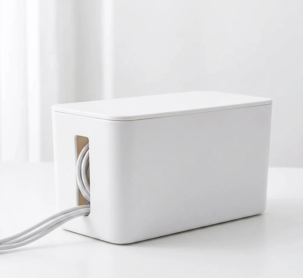 Caja organizadora de cables – Oculta regletas y elimina el desorden